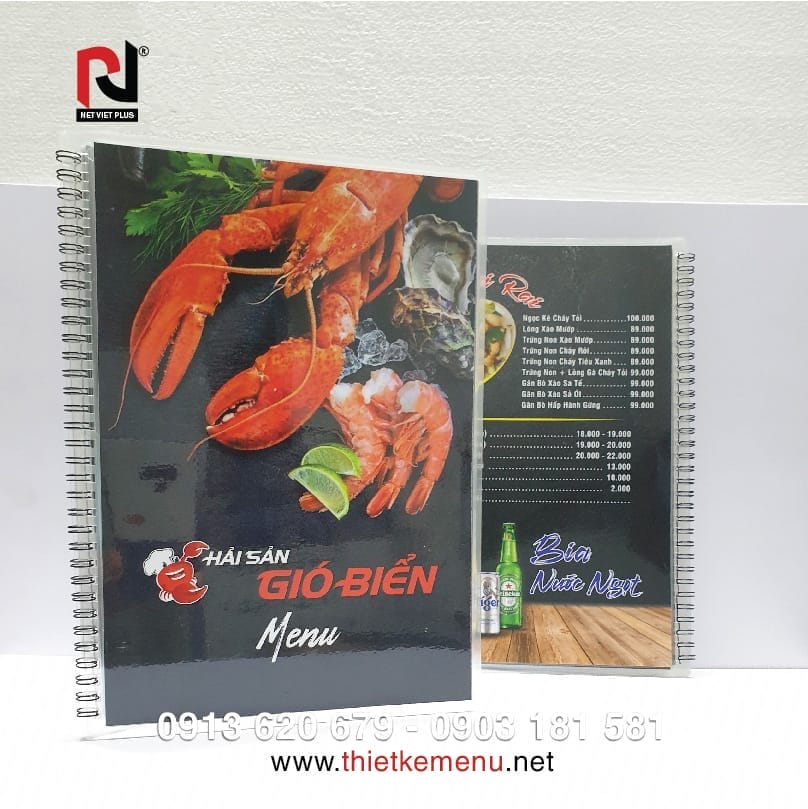 Làm menu quán ăn chuyên nghiệp