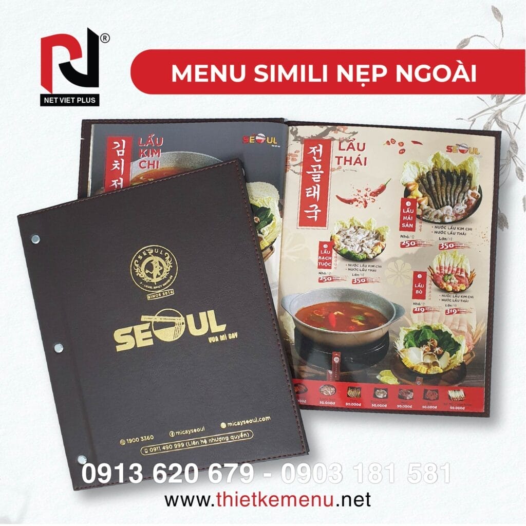 Menu simili nẹp ngoài