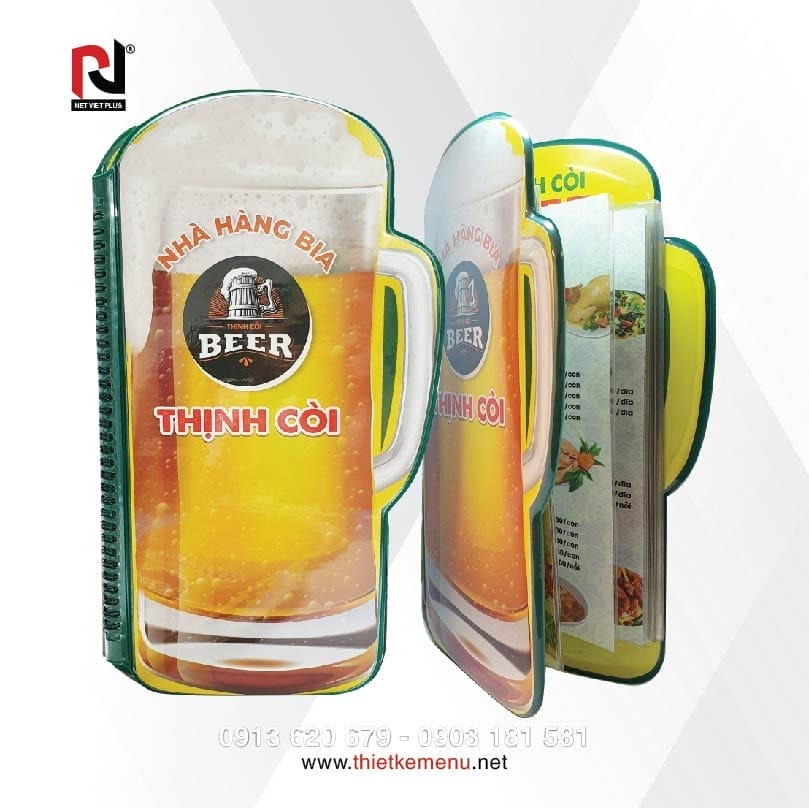 THIẾT KẾ MENU NHANH, RẺ, ĐẸP TẠI TPHCM - TEST MÀU MIỄN PHÍ 100% 7 Mẫu thiết kế menu do Nét Việt Plus thiết kế