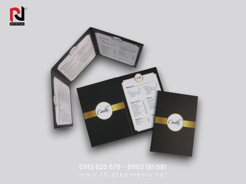 MẪU MENU GẤP ĐA NĂNG