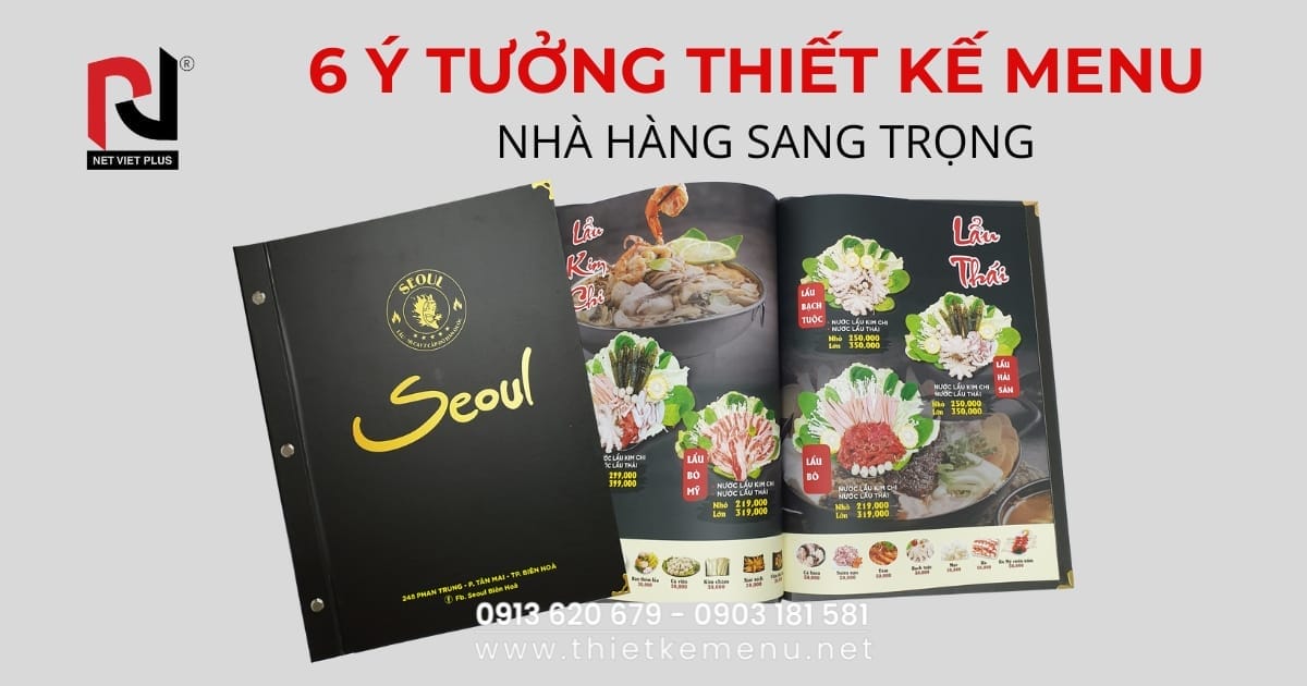 www.thietkemenu.net 6 y tuong thiet ke menu sang trong