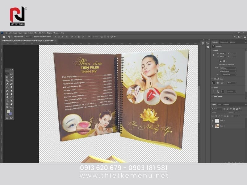 www.thietkemenu.net thiet ke menu spa bang photoshop4