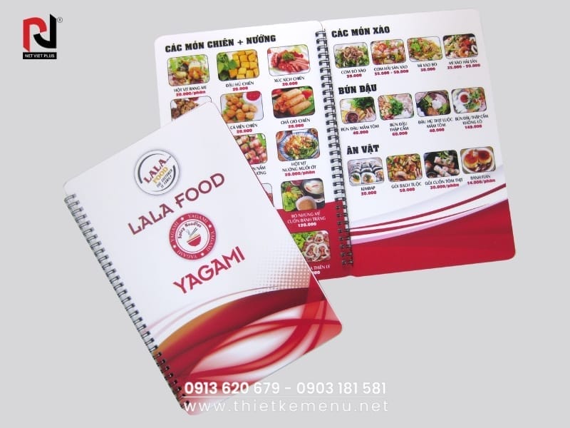 Dịch vụ Làm Menu chuyên nghiệp, thiết kế ấn tượng tại Nét Việt Plus
