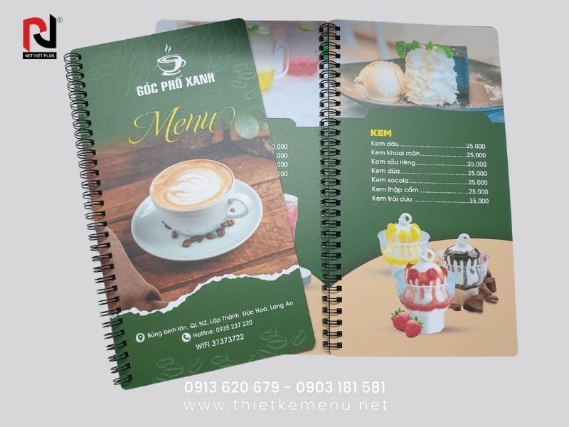 Làm Menu Cafe chuyên nghiệp - Là bí quyết thu hút khách hàng