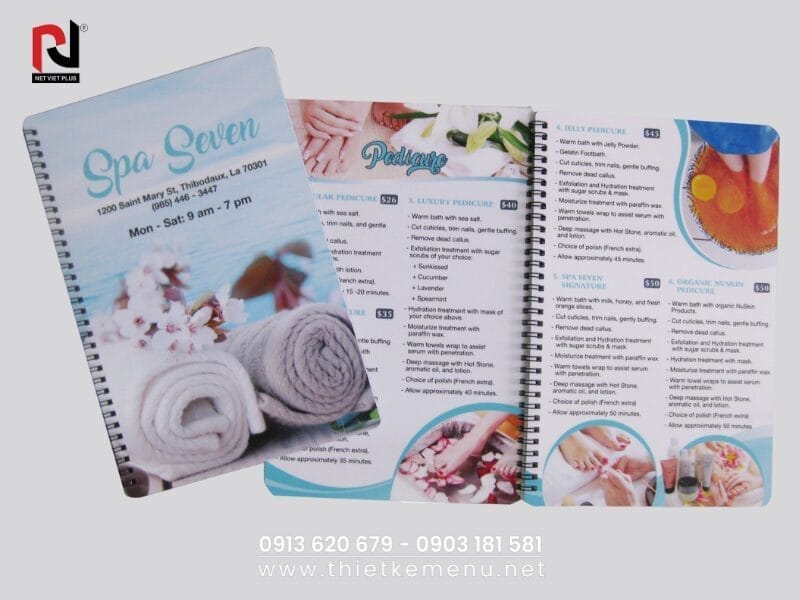 Mẫu thiết kế spa tại Nét Việt Plus