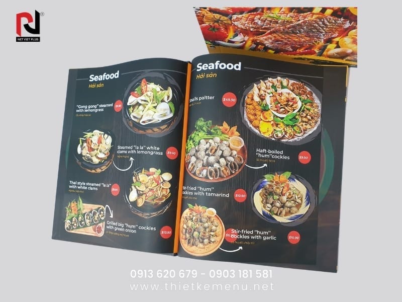 Tăng doanh thu với việc Làm Menu Nhà Hàng chuyên nghiệp.