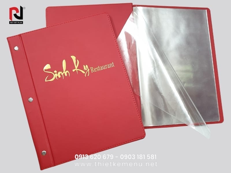 In Menu Da Ép Kim – Bí quyết tạo nên sự khác biệt cho nhà hàng của bạn! 