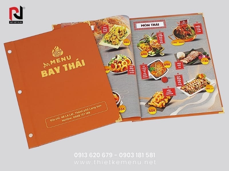 Đầu tư vào việc Làm Menu Bìa Cứng, quán bạn sẽ đẳng cấp hơn!