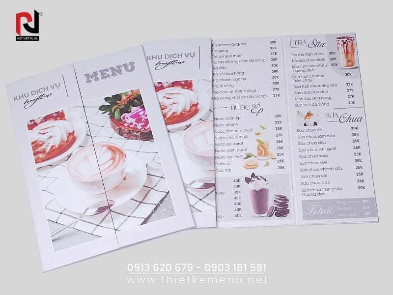 Nổi bật hơn với việc Làm Menu Bìa Cứng chuyên nghiệp!