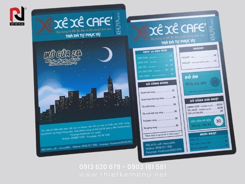LÀM MENU NHỰA THEO YÊU CẦU - TẠO DẤN ẤN CHO NGÀNH F&B 5 Làm Menu nhựa - Bền, đẹp, và luôn sẵn sàng phục vụ khách hàng của bạn