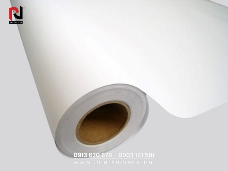 Chất liệu In Menu Giấy PP