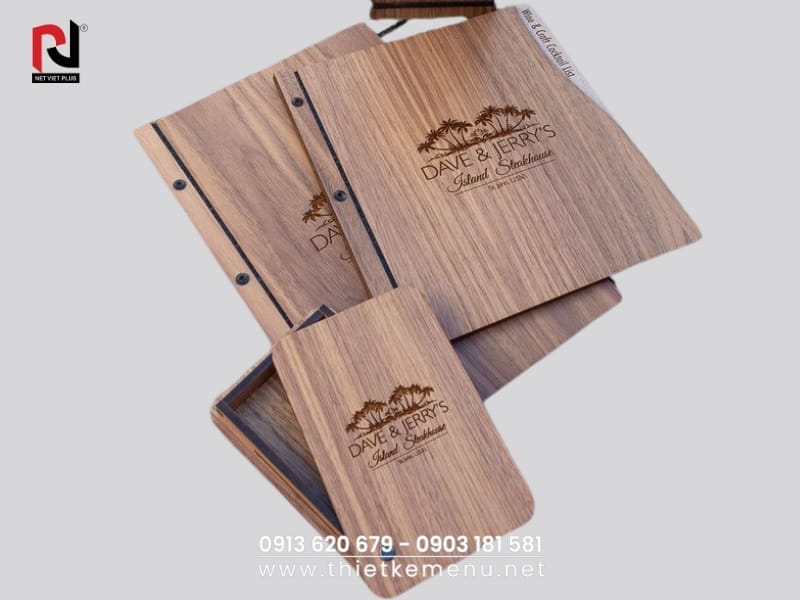 Menu Gỗ hiện đại & sang trọng