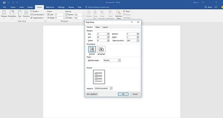 BÍ QUYẾT LÀM MENU BẰNG WORD - NHANH, DỄ DÀNG, THU HÚT 2 Định dạng khổ giấy cho menu