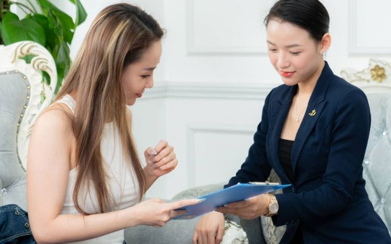 Menu spa hữu ích trong quá trình tư vấn khách hàng