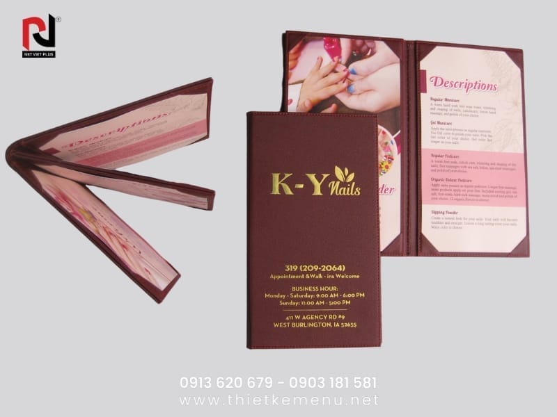 Làm menu simili – đẳng cấp & chuyên nghiệp