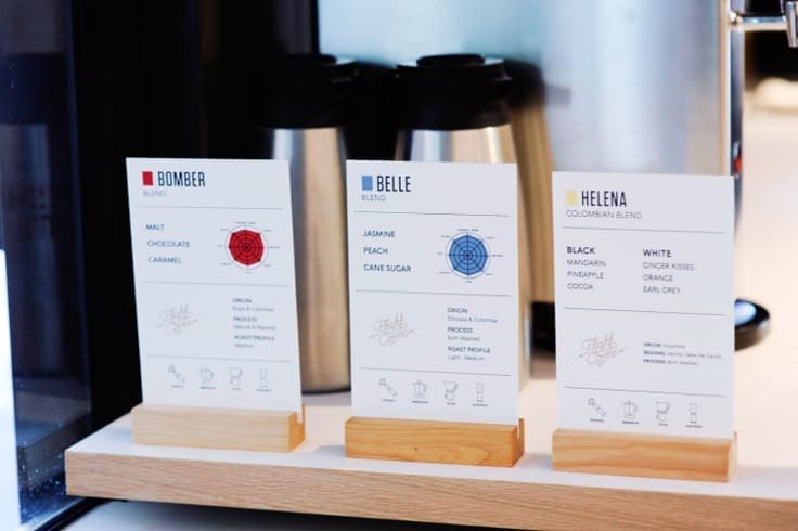 Menu đề bàn đế rời tiện dụng